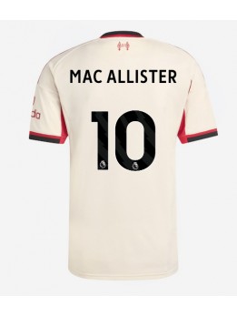 Liverpool Alexis Mac Allister #10 Replika Borta Kläder 2025-26 Kortärmad